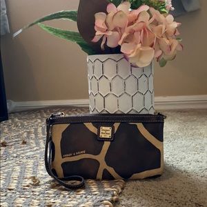 Dooney & Bourke leather wristlet